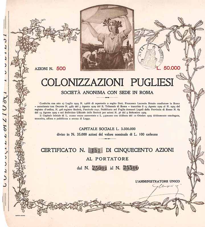 Colonizzazioni Pugliesi S.A.