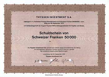 Thyssen Investment S.A.