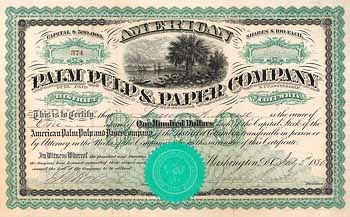 American Palm Pulp & Paper Company