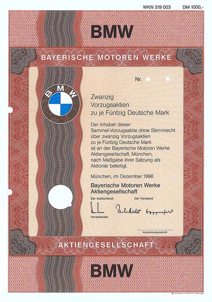 Bayerische Motoren Werke AG