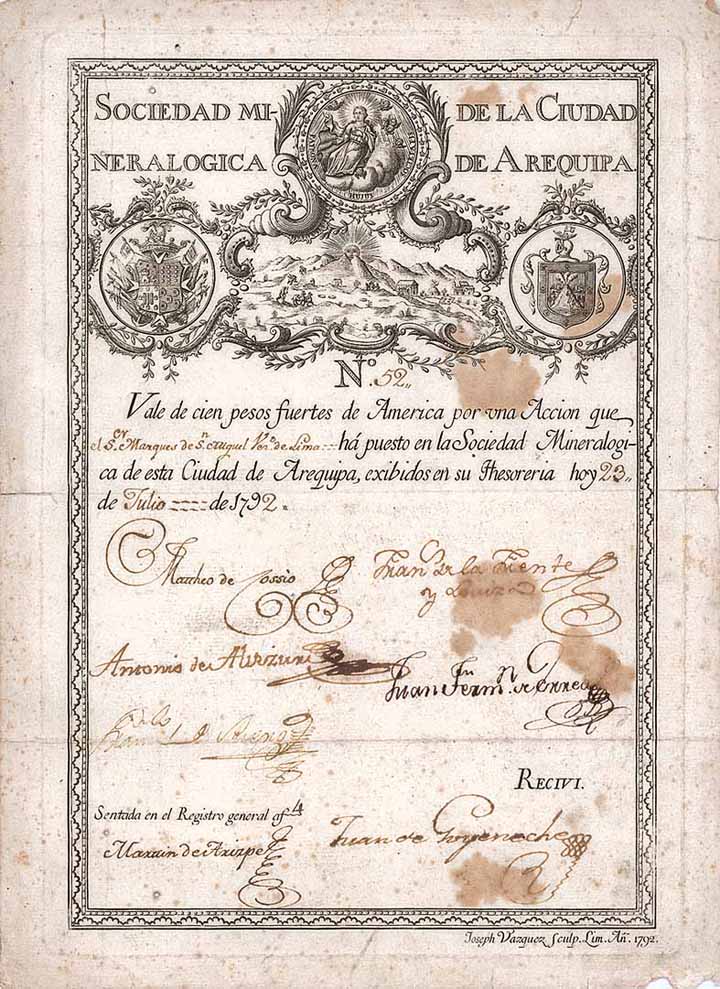 Sociedad Mineralogica de la Ciudad de Arequipa