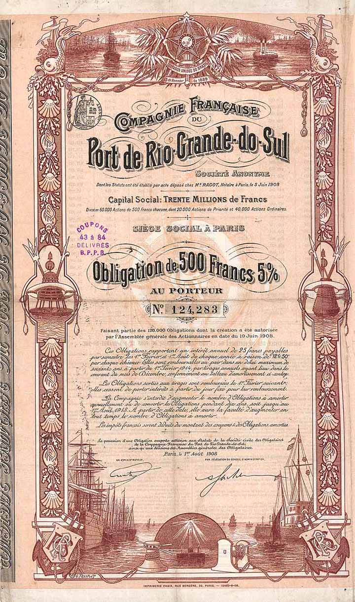 Cie. Francaise du Port de Rio-Grande-do-Sul S.A.