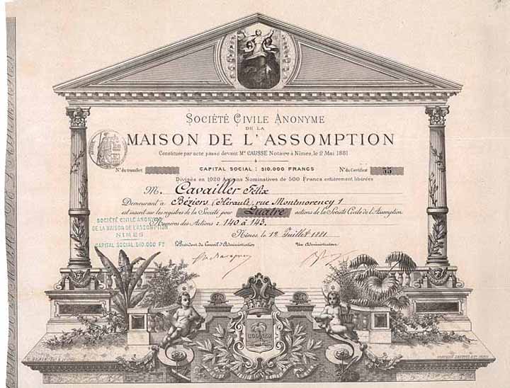 Société Civile Anonyme de la Maison de L'Assomption