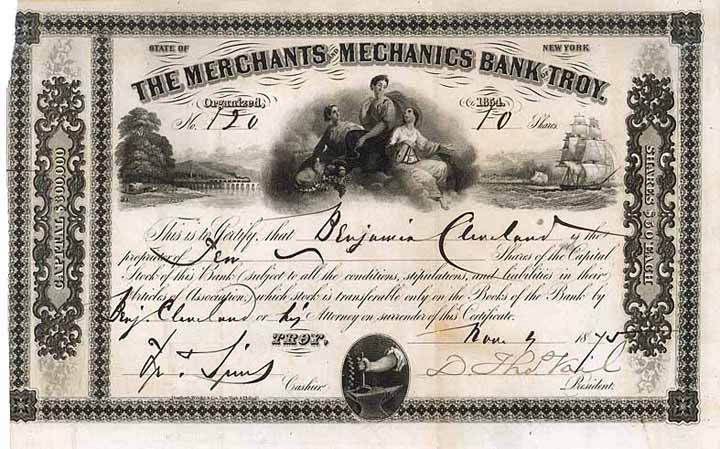 Merchants and Mechanics Bank of Troy