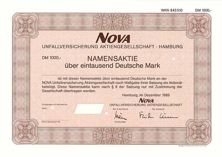 NOVA Unfallversicherung AG