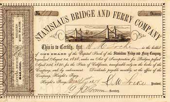 Stanislaus Bridge & Ferry Co.