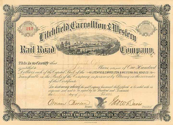 Litchfield, Carrollton & Western Railroad