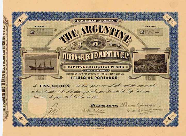 Argentine Tierra del Fuego Exploration Co.