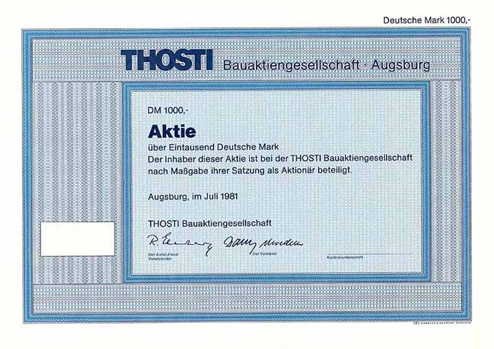 THOSTI Bau-AG