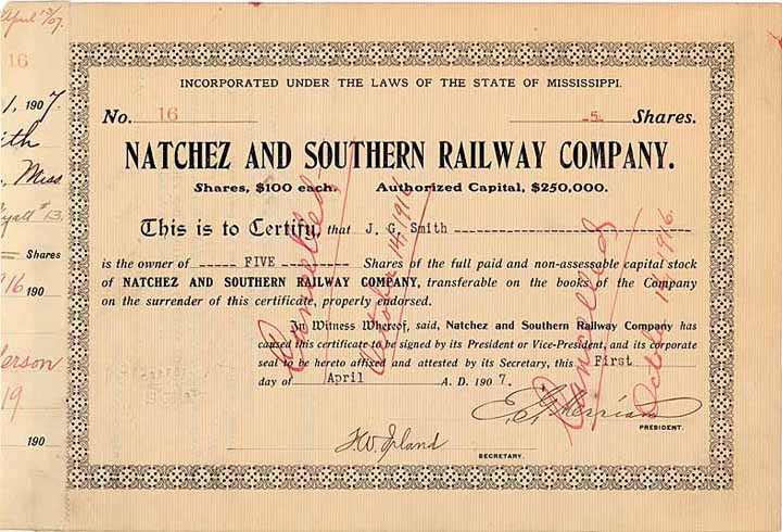 Natchez & Southern Railway
