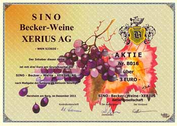 SINO-Becker-Weine-Xerius AG