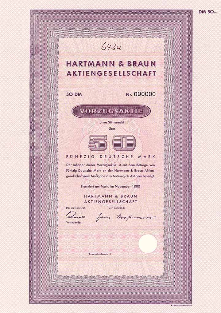 Hartmann & Braun AG