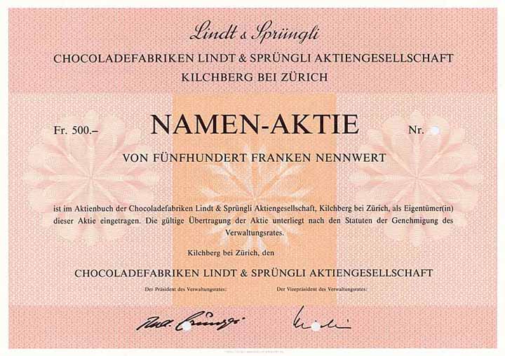 Chocoladefabriken Lindt & Sprüngli AG