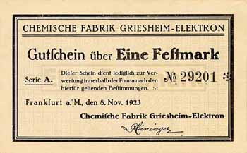 Chemische Fabrik Griesheim-Elektron