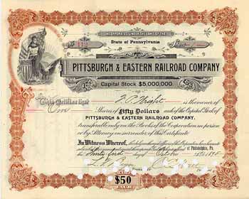 Pittsburgh & Eastern Railroad