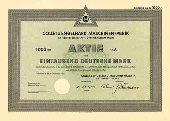 Collet & Engelhard Maschinenfabrik AG