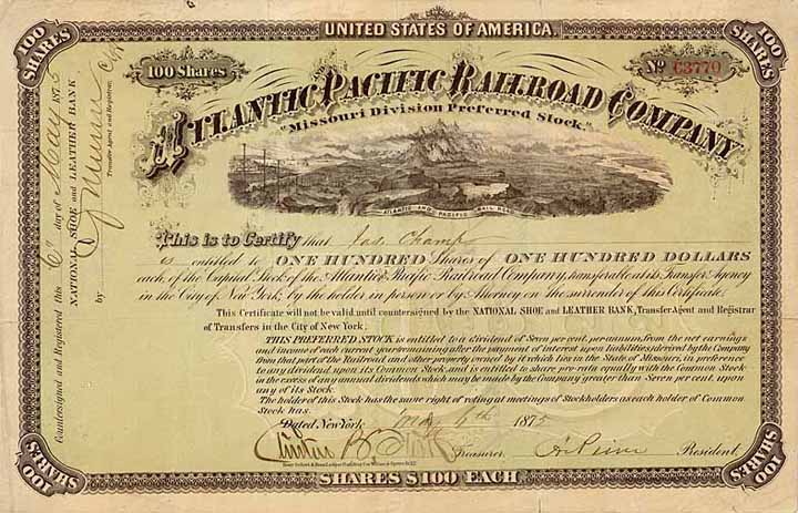 Atlantic & Pacific Railroad