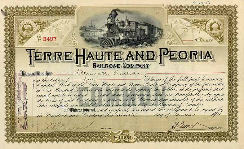 Terre Haute & Peoria Railroad