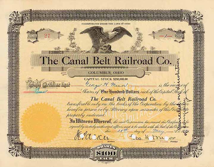 Canal Belt Railroad