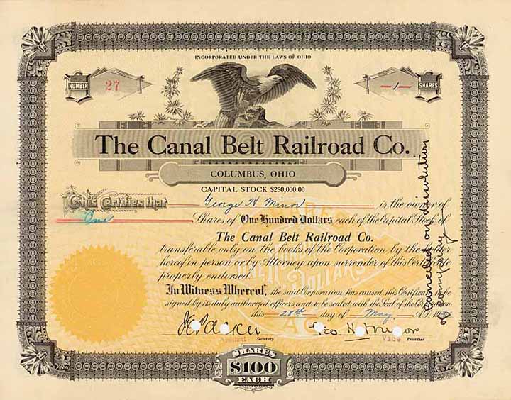 Canal Belt Railroad