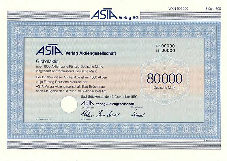 ASTA Verlag AG