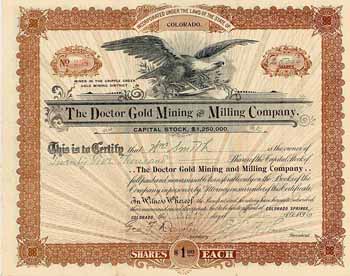 Doctor Gold Mining and Milling Co.