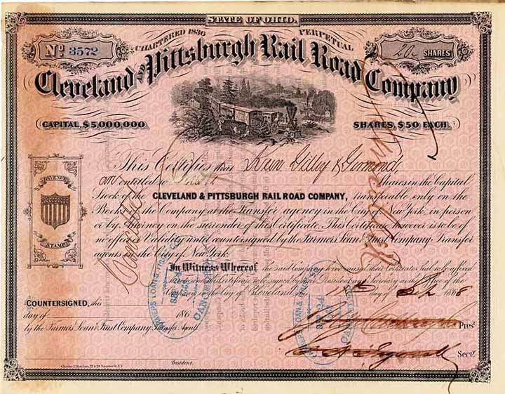 Cleveland & Pittsburgh Railroad