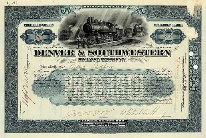 Denver & Southwestern Railway