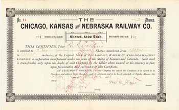 Chicago, Kansas & Nebraska Railway