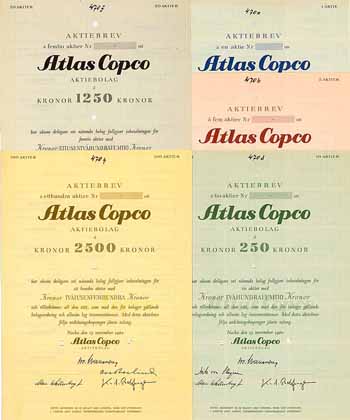 Atlas Copco AB (5 Stücke)