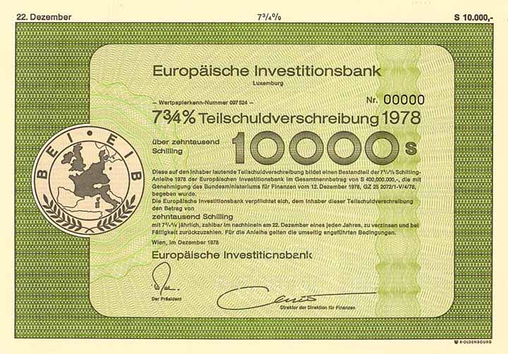 Europäische Investitionsbank Luxemburg