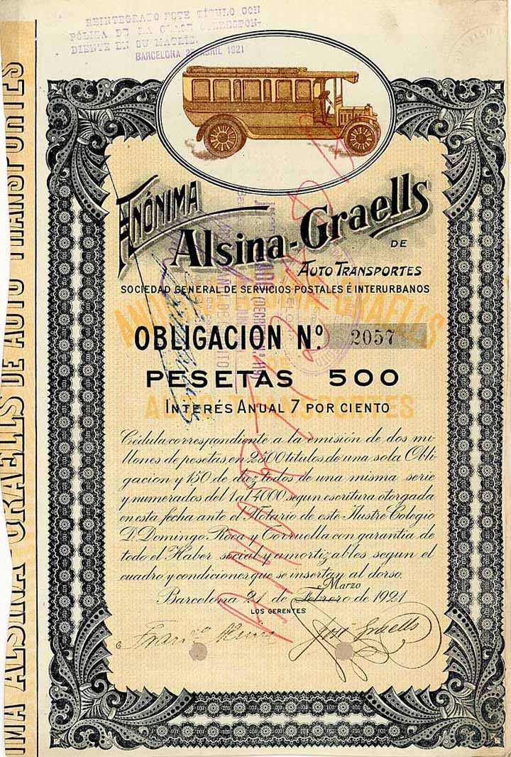 Alsina-Graells de Auto Transportes