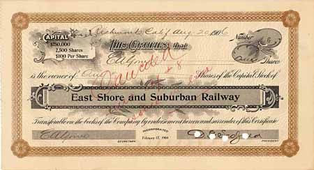 East Shore & Suburban Railway