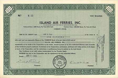 Island Air Ferries, Inc.