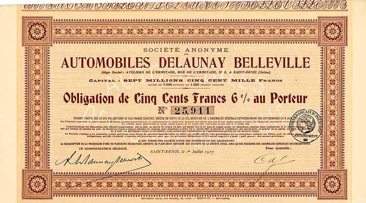 S.A. des Automobiles Delaunay Belleville