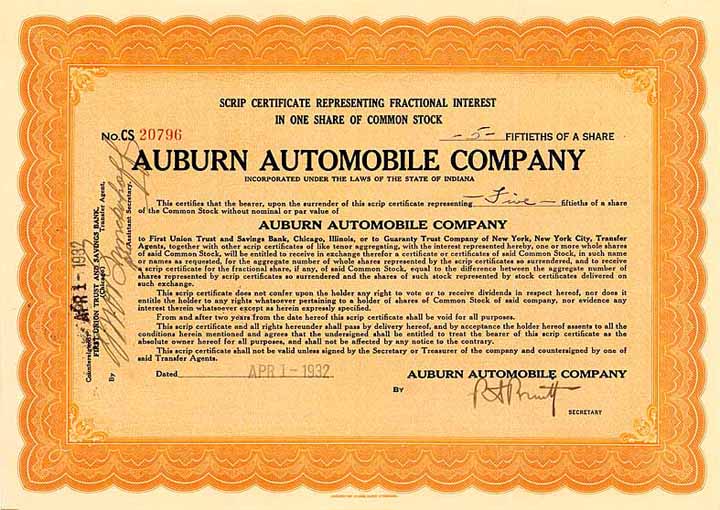 Auburn Automobile Co.