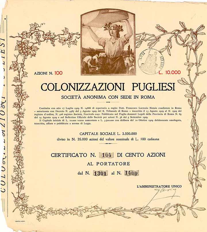 Colonizzazioni Pugliesi S.A.