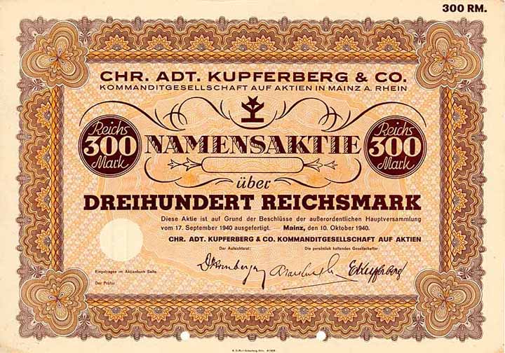 Chr. Adt. Kupferberg & Co. KGaA