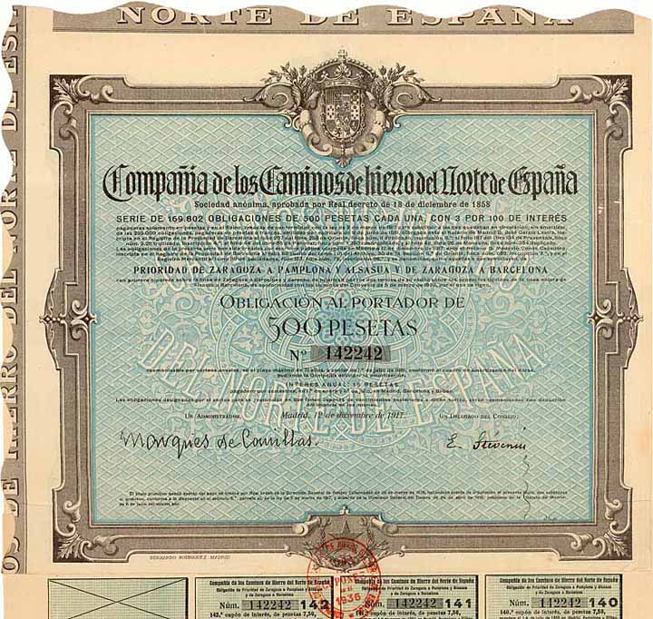 Cia. de los Caminos de Hierro del Norte de Espana S.A.