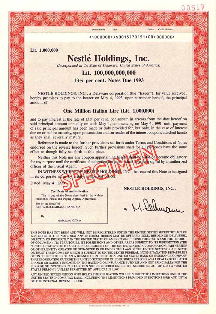 Nestlé Holdings, Inc.