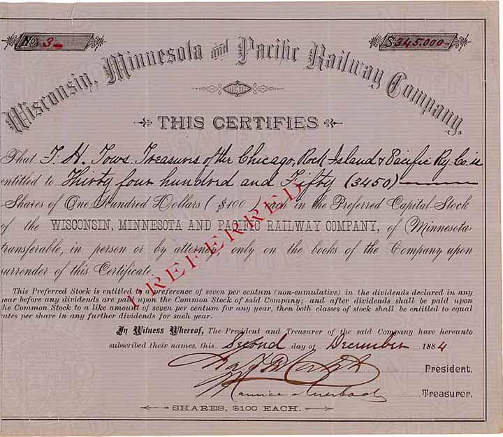 Wisconsin, Minnesota & Pacific Railway