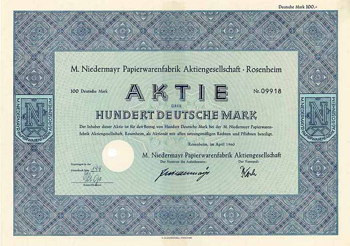 M. Niedermayr Papierwarenfabrik AG