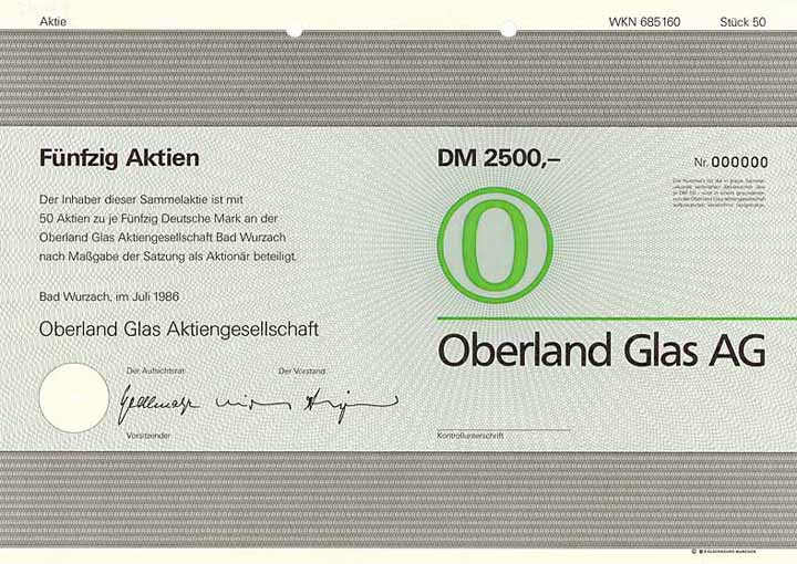 Oberland Glas AG