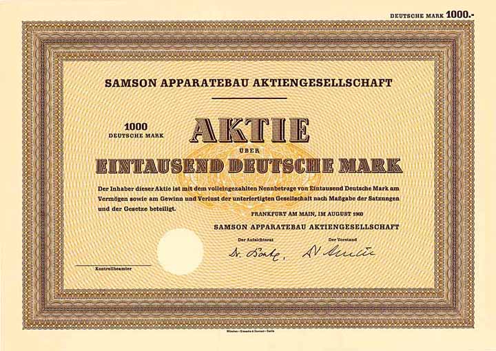 Samson Apparatebau-AG