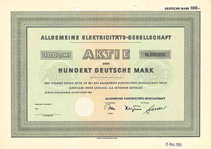 Allgemeine Elektricitäts-Gesellschaft