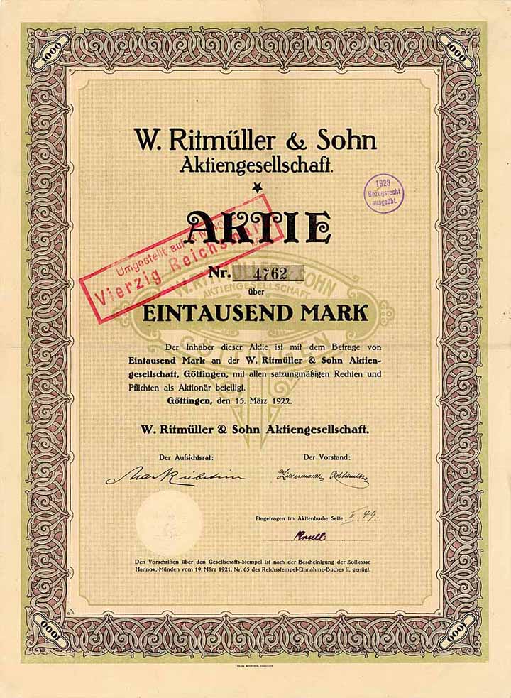 W. Ritmüller & Sohn AG