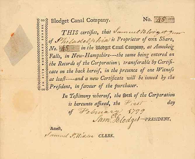 Blodget Canal Co.