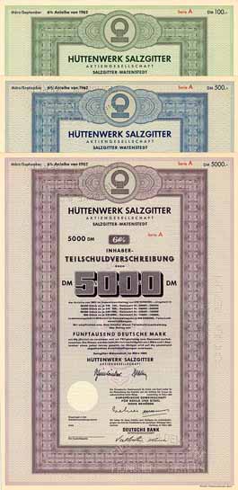 Hüttenwerk Salzgitter AG (3 Stücke)