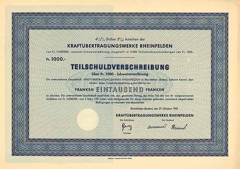 Kraftübertragungswerke Rheinfelden