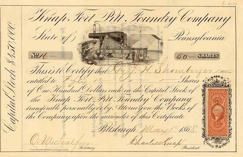 Knap Fort Pitt Foundry Co.
